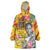 Personalized Ghana Kwame Nkrumah Memorial Day Wearable Blanket Hoodie With Mausoleum - Wonder Print Shop