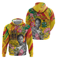 Personalized Ghana Kwame Nkrumah Memorial Day Zip Hoodie With Mausoleum - Wonder Print Shop