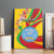 Mali Independence Day Canvas Wall Art Coat Of Arms With Hibiscus Sabdariffa - Wonder Print Shop