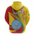 Personalized Mali Independence Day Hoodie Coat Of Arms With Hibiscus Sabdariffa - Wonder Print Shop