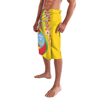 Personalized Mali Independence Day Lavalava Coat Of Arms With Hibiscus Sabdariffa - Wonder Print Shop