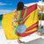 Mali Independence Day Sarong Coat Of Arms With Hibiscus Sabdariffa - Wonder Print Shop