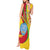 Personalized Mali Independence Day Tank Maxi Dress Coat Of Arms With Hibiscus Sabdariffa - Wonder Print Shop