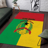 Guinea-Bissau Area Rug Coat Of Arms Flag Style - Wonder Print Shop