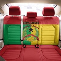 Guinea-Bissau Back Car Seat Cover Coat Of Arms Flag Style - Wonder Print Shop