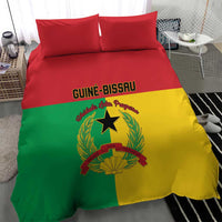 Guinea-Bissau Bedding Set Coat Of Arms Flag Style - Wonder Print Shop