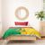 Guinea-Bissau Bedding Set Coat Of Arms Flag Style - Wonder Print Shop