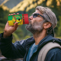 Personalized Guinea-Bissau 4 in 1 Can Cooler Tumbler Coat Of Arms Flag Style - Wonder Print Shop