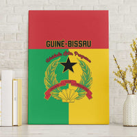 Guinea-Bissau Canvas Wall Art Coat Of Arms Flag Style - Wonder Print Shop