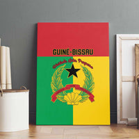Guinea-Bissau Canvas Wall Art Coat Of Arms Flag Style - Wonder Print Shop