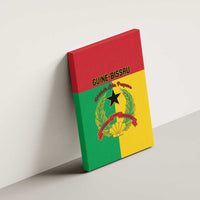 Guinea-Bissau Canvas Wall Art Coat Of Arms Flag Style - Wonder Print Shop