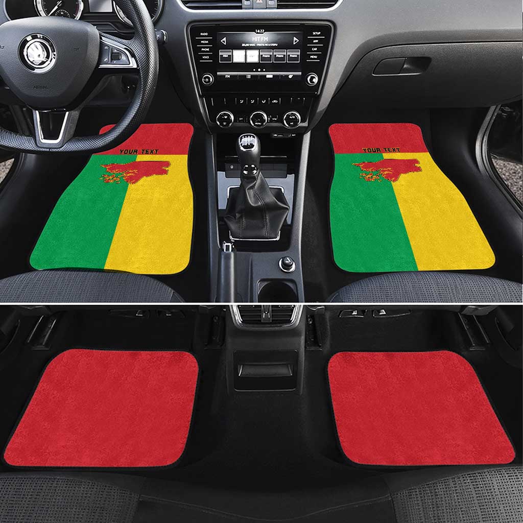 Guinea-Bissau Car Mats Coat Of Arms Flag Style - Wonder Print Shop