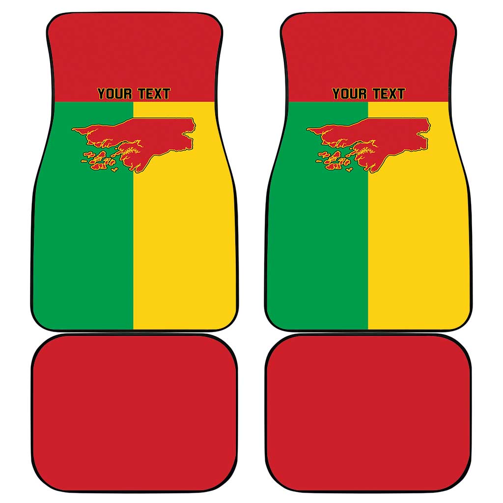 Guinea-Bissau Car Mats Coat Of Arms Flag Style - Wonder Print Shop
