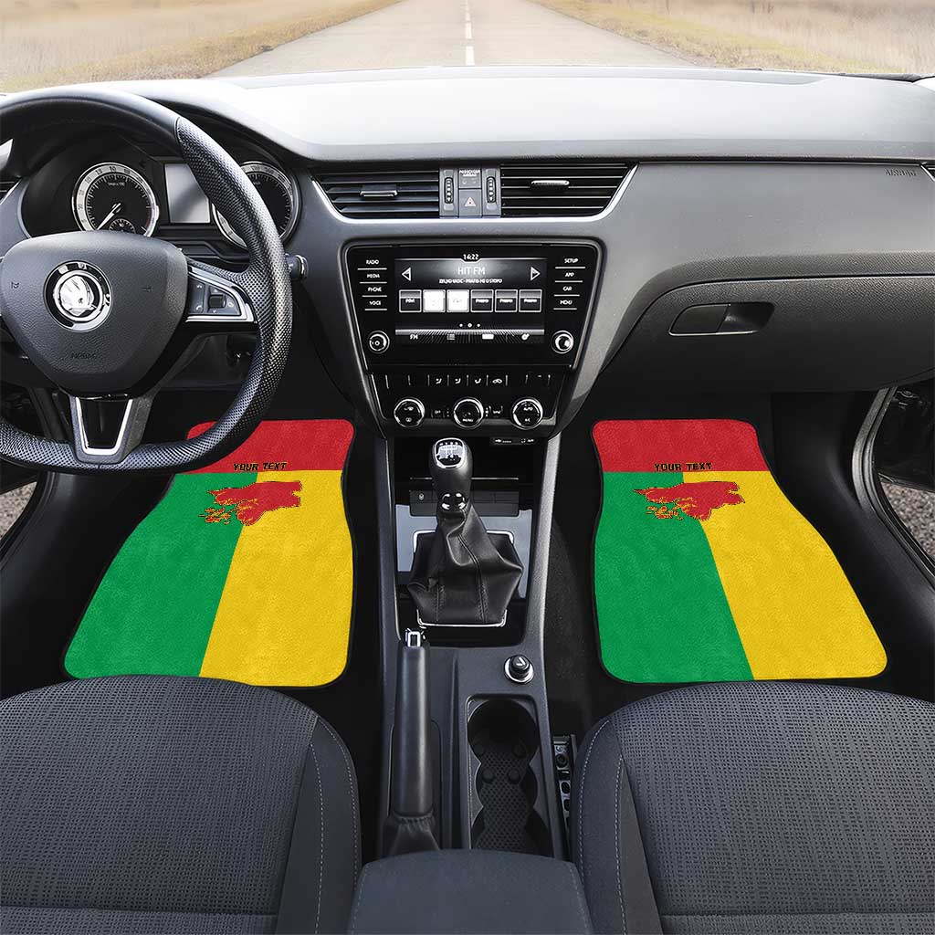 Guinea-Bissau Car Mats Coat Of Arms Flag Style - Wonder Print Shop