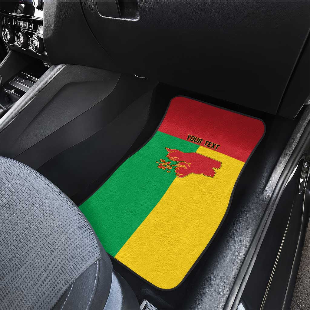 Guinea-Bissau Car Mats Coat Of Arms Flag Style - Wonder Print Shop