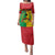 Personalized Guinea-Bissau Family Matching Puletasi and Hawaiian Shirt Coat Of Arms Flag Style - Wonder Print Shop