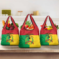 Guinea-Bissau Grocery Bag Coat Of Arms Flag Style - Wonder Print Shop