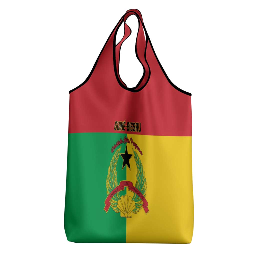 Guinea-Bissau Grocery Bag Coat Of Arms Flag Style - Wonder Print Shop