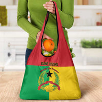 Guinea-Bissau Grocery Bag Coat Of Arms Flag Style - Wonder Print Shop