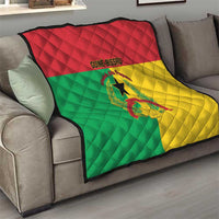 Guinea-Bissau Quilt Coat Of Arms Flag Style - Wonder Print Shop