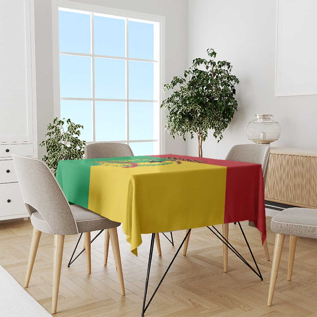 Guinea-Bissau Tablecloth Coat Of Arms Flag Style - Wonder Print Shop