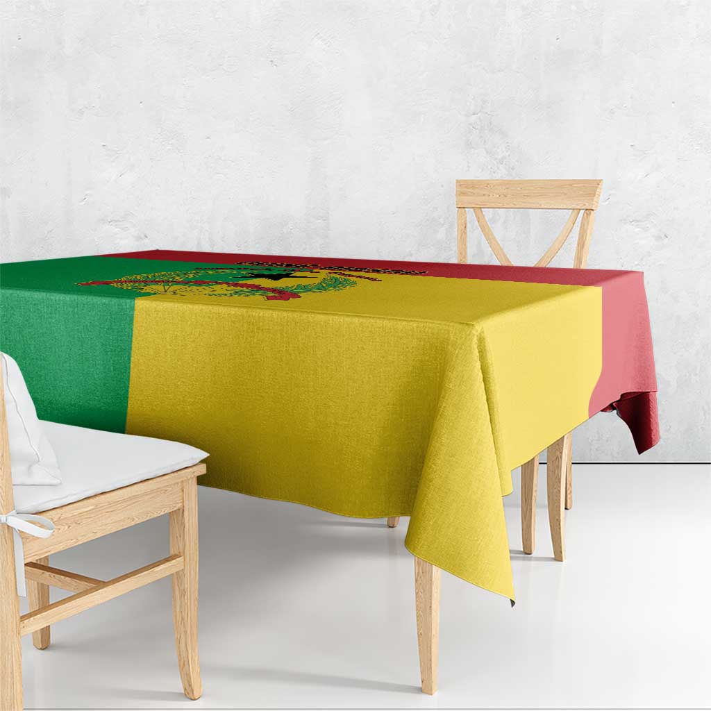 Guinea-Bissau Tablecloth Coat Of Arms Flag Style - Wonder Print Shop