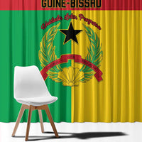 Guinea-Bissau Window Curtain Coat Of Arms Flag Style - Wonder Print Shop