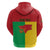 Personalized Guinea-Bissau Zip Hoodie Coat Of Arms Flag Style - Wonder Print Shop