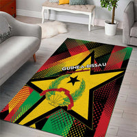 Guinea-Bissau Independence Day Area Rug Coat Of Arms With Map - Wonder Print Shop