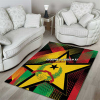 Guinea-Bissau Independence Day Area Rug Coat Of Arms With Map - Wonder Print Shop