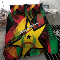 Guinea-Bissau Independence Day Bedding Set Coat Of Arms With Map - Wonder Print Shop
