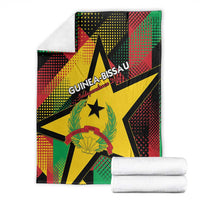 Guinea-Bissau Independence Day Blanket Coat Of Arms With Map - Wonder Print Shop