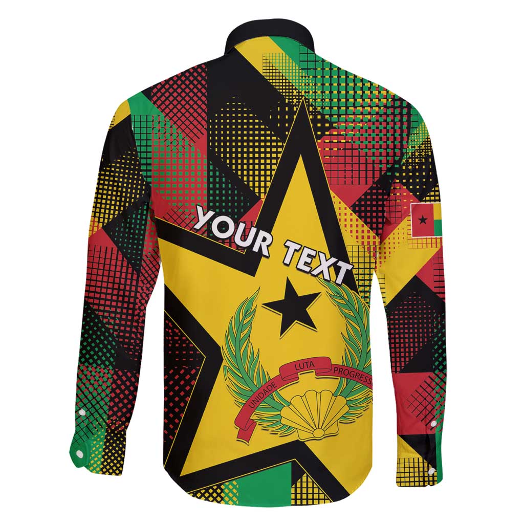 Personalized Guinea-Bissau Independence Day Family Matching Tank Maxi Dress and Hawaiian Shirt Coat Of Arms With Map - Wonder Print Shop