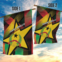 Guinea-Bissau Independence Day Garden Flag Coat Of Arms With Map - Wonder Print Shop