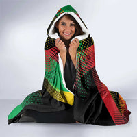 Guinea-Bissau Independence Day Hooded Blanket Coat Of Arms With Map - Wonder Print Shop