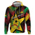 Personalized Guinea-Bissau Independence Day Hoodie Coat Of Arms With Map - Wonder Print Shop