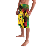 Personalized Guinea-Bissau Independence Day Lavalava Coat Of Arms With Map - Wonder Print Shop