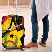 Guinea-Bissau Independence Day Luggage Cover Coat Of Arms With Map - Wonder Print Shop