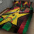 Guinea-Bissau Independence Day Quilt Bed Set Coat Of Arms With Map - Wonder Print Shop