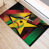 Guinea-Bissau Independence Day Rubber Doormat Coat Of Arms With Map - Wonder Print Shop