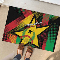 Guinea-Bissau Independence Day Rubber Doormat Coat Of Arms With Map - Wonder Print Shop