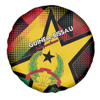 Guinea-Bissau Independence Day Spare Tire Cover Coat Of Arms With Map - Wonder Print Shop