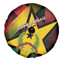 Guinea-Bissau Independence Day Spare Tire Cover Coat Of Arms With Map - Wonder Print Shop