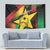 Guinea-Bissau Independence Day Tapestry Coat Of Arms With Map - Wonder Print Shop