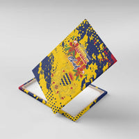 Chad Republic Day Canvas Wall Art Coat Of Arms - Grunge Style - Wonder Print Shop