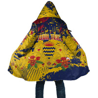 Personalized Chad Republic Day Cloak Coat Of Arms - Grunge Style - Wonder Print Shop