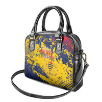Chad Republic Day Shoulder Handbag Coat Of Arms - Grunge Style - Wonder Print Shop