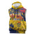 Personalized Chad Republic Day Sleeveless Hoodie Coat Of Arms - Grunge Style - Wonder Print Shop