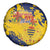 Chad Republic Day Spare Tire Cover Coat Of Arms - Grunge Style - Wonder Print Shop