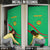 Mauritania Independence Day Door Cover Coat Of Arms With Map - Wonder Print Shop